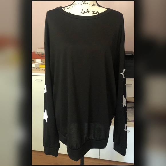 Cute n Soft Long Sleeve Star Graphic Top - Picture 7 of 7